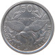 NEW CALEDONIA 50 CENTIMES 1949 #s096 0253 - Nieuw-Caledonië
