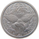 NEW CALEDONIA 2 FRANCS 1995 #s098 0233 - Nuova Caledonia