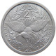 NEW CALEDONIA 2 FRANCS 1971 #s098 0231 - Nieuw-Caledonië