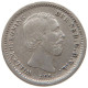 NETHERLANDS 5 CENTS 1869 #s100 0547 - 1849-1890 : Willem III