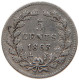 NETHERLANDS 5 CENTS 1863 #s100 0551 - 1849-1890: Willem III.