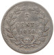 NETHERLANDS 5 CENTS 1850 #s100 0575 - 1849-1890 : Willem III