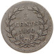 NETHERLANDS 5 CENTS 1850 #s100 0543 - 1849-1890: Willem III.