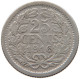 NETHERLANDS 25 CENTS 1916 #s101 0107 - 25 Centavos