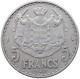 MONACO 5 FRANCS 1945 #s090 0003 - 1922-1949 Louis II.