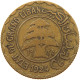 LEBANON 5 PIASTRES 1924 #s089 0191 - Libano