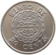 SOLOMON ISLANDS 20 CENTS 1977 #s092 0131 - Salomon