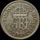 LaZooRo: Great Britain 6 Pence 1942 XF - Silver - H. 6 Pence