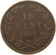 ROMANIA 10 BANI 1867 Watt & Co #s097 0139 - Rumänien