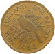 NEW ZEALAND PENNY 1962 #s099 0289 - New Zealand