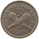 NEW ZEALAND 3 PENCE 1948 #s096 0399 - Nouvelle-Zélande