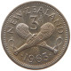 NEW ZEALAND 3 PENCE 1963 #s091 0551 - Nouvelle-Zélande