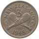 NEW ZEALAND 3 PENCE 1948 #s091 0553 - Nouvelle-Zélande