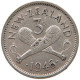 NEW ZEALAND 3 PENCE 1946 #s091 0511 - Nueva Zelanda