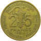 TOGO 25 FRANCS 1957 #s090 0361 - Togo