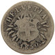 SWITZERLAND 5 RAPPEN 1850 BB #s091 0115 - 5 Rappen