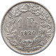 SWITZERLAND 1 FRANC FRANKEN 1920 #s101 0295 - 1 Franc