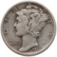 UNITED STATES OF AMERICA DIME 1937 MERCURY #s091 0243 - 1916-1945: Mercury