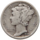 UNITED STATES OF AMERICA DIME 1934 MERCURY #s091 0237 - 1916-1945: Mercury (Mercure)