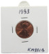 UNITED STATES OF AMERICA CENT 1993LINCOLN #alb072 0207 - 1959-…: Lincoln, Memorial Reverse