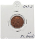 UNITED STATES OF AMERICA CENT 1945 D LINCOLN #alb072 0125 - 1909-1958: Lincoln, Wheat Ears Reverse