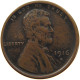 UNITED STATES OF AMERICA CENT 1916 S LINCOLN #s091 0263 - 1909-1958: Lincoln, Wheat Ears Reverse