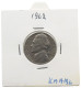 UNITED STATES OF AMERICA NICKEL 1962 JEFFERSON #alb070 0531 - 1938-…: Jefferson