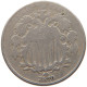 UNITED STATES OF AMERICA NICKEL 1870 #s093 0135 - 1866-83: Shield