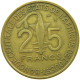 WEST AFRICAN STATES 25 FRANCS 1971 #s090 0359 - Sonstige – Afrika