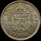 LaZooRo: Great Britain 6 Pence 1945 XF / UNC - Silver - H. 6 Pence