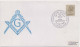 200th Anniversary Of Provincial Grand Lodge Of Durham Freemasonry, Pure Masonic Cover 1988 Great Britain - Vrijmetselarij
