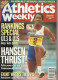 Delcampe - ATHLETICS WEEKLY 1995 MAGAZINE SET – LOT OF 45 OUT OF 52 – TRACK AND FIELD - 1950-Hoy