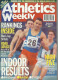 Delcampe - ATHLETICS WEEKLY 1995 MAGAZINE SET – LOT OF 45 OUT OF 52 – TRACK AND FIELD - 1950-Hoy