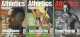 Delcampe - ATHLETICS WEEKLY 1999 BUNDLE MAGAZINE SET – LOT OF 35 OUT OF 52 TRACK AND FIELD - 1950-Hoy