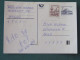 Czech Republic 1995 Stationery Postcard Hora Rip Mountain Sent Locally - Covers & Documents