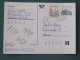 Czech Republic 1995 Stationery Postcard Hora Rip Mountain Sent Locally - Lettres & Documents