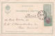 Bulgarie -1902 -Entier Carte Postale De SOFIA  Pour PARIS (France).. Cachet...Complément En Timbre - Postcards