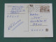 Czech Republic 1997 Stationery Postcard 4 Kcs "Prague 1998" Sent Locally - Lettres & Documents