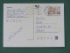 Czech Republic 1997 Stationery Postcard 4 Kcs "Prague 1998" Sent Locally - Covers & Documents