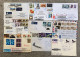 Worldwide 30  Commercial Covers Nice Franking Cover - Stamp Boxes