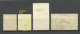 GREECE 1896 Michel 97 & 99 - 101 */o Olympic Games Athens Olympische Spiele NB! Mi 99 Has Thinned Place/dünne Stelle - Ete 1896: Athènes