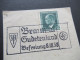 3.Reich Sudetenland Briefstück Mit Befreiungsstempel Braunau Sudetenland Befreiung 8.10.1938 - Sudetenland