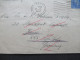 GB 1942 POW Kriegsgefangenenpost Mit Zensurstreifen Opened By Examiner 618 Leeds - Hemer Lazarett - Storia Postale