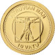 Vanuatu, 20 Vatu, Vitruvian Man, 2013, BE, Or, FDC - Vanuatu