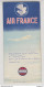 Au Plus Rapide Air France Cartes Itinéraires Dunlop N° 4 20 Juin 1951 Orly Dakar DC4 Ciel De Normandie - Otros & Sin Clasificación