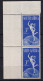 South Africa: 1949   U.P.U.  SG130a   3d  [Serif On 'C']   MNH Pair - Unused Stamps