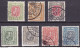 IS013 – ISLANDE – ICELAND – 1915/18 – KINGS CHRISTIAN IX & FREDERIK VII – Y&T # 75/81 USED 180 € - Used Stamps