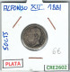 CRE2602 MONEDA 50 CTS ALFONSO XII PLATA 1881 - Otros & Sin Clasificación