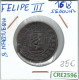 CRE2596 MONEDA 8 MARAVEDIS FELIPE III SEGOVIA 1618 - Otros & Sin Clasificación