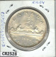 CR2528 MONEDA 1 DOLLAR CANADA PLATA 1966 - Sonstige – Amerika